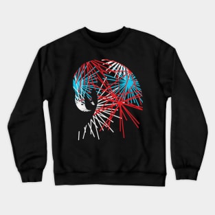 Eagle Fireworks Silhouette Crewneck Sweatshirt